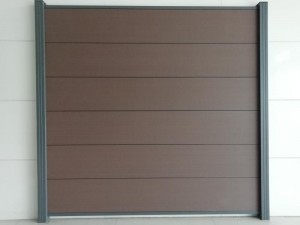 البثق المشترك DIY سياج مجوف 282x20 مللي متر 423x20 مللي متر سهل التركيب ديكور حديث مقاوم للماء متين للخارجية