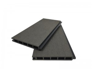 Hot Koop Co-extrusie DIY hekwerk scherm hol 5 vierkante gaten 151x20mm natuurlijke uitstraling weerbestendig voor buitendecoratie