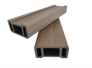 Wpc Pergola et garde-corps balcon creux colonne carrée bois plastique Composite poteau étanche WPC main courante poteau de jardin