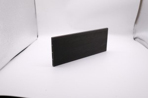 المبارزة التقليدية wpc Alu Slat B جوفاء 115X10mm لوحة سياج خاصة للحديقة بالجملة