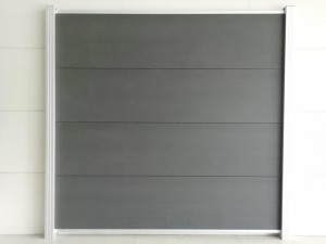 البثق المشترك DIY سياج مجوف 282x20 مللي متر 423x20 مللي متر سهل التركيب ديكور حديث مقاوم للماء متين للخارجية