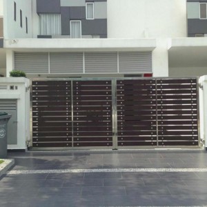傳統圍籬鋁板條空心143×13，實心67×15 96×11 112×9.5用於外部裝飾