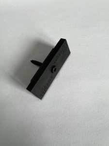 Fabrikgroßhandel für Gummi-Kunststoffteile, Verbindungsstück aus Edelstahl, Schrauben für Terrassendielen mit Clips